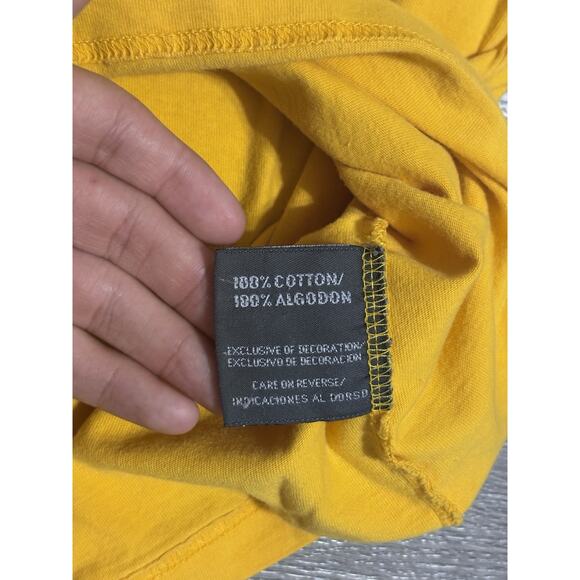 2005 Vintage Pro Edge Notre Dame Football Graphic Logo Shirt Y2K College Mens XL - Picture 5 of 10